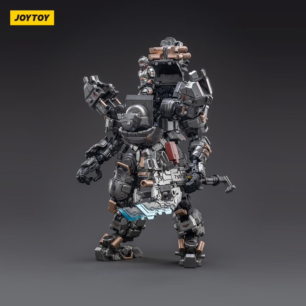 JOYTOY STEEL BONE 09 FIGHTING MECHA (SILVER GUARDIAN) 1/25 Scale Figure Scale Figure JOYTOY