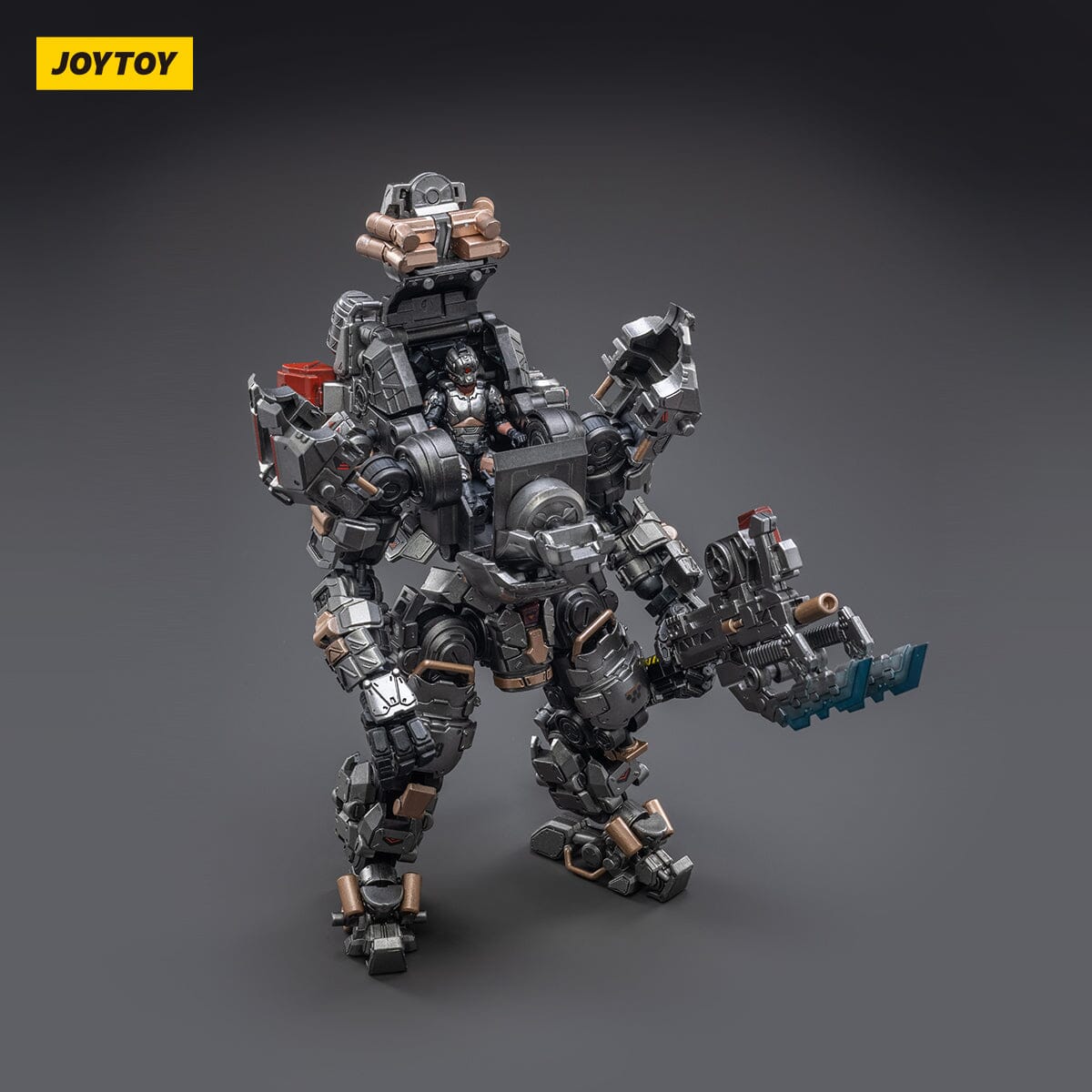 JOYTOY STEEL BONE 09 FIGHTING MECHA (SILVER GUARDIAN) 1/25 Scale Figure Scale Figure JOYTOY