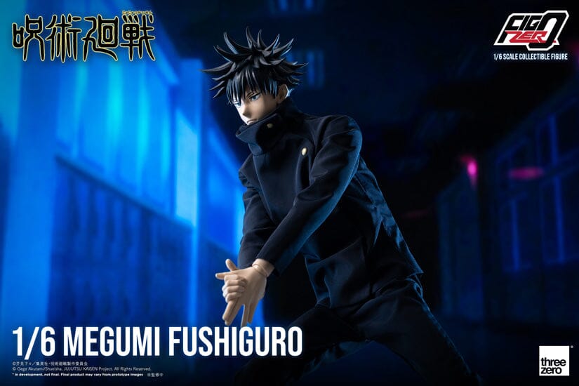 Jujutsu Kaisen" FigZero 1/6 Fushiguro Megumi Scale Figure threezero