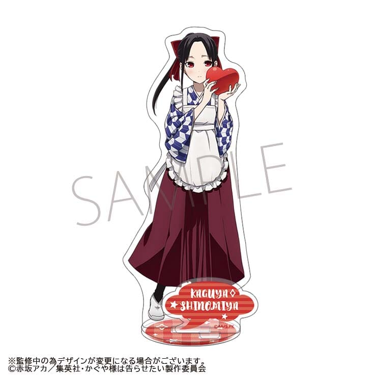 Kaguya-sama: Love is War -Ultra Romantic-" Acrylic Stand School Festival Shinomiya Kaguya Variety Anime Goods Movic