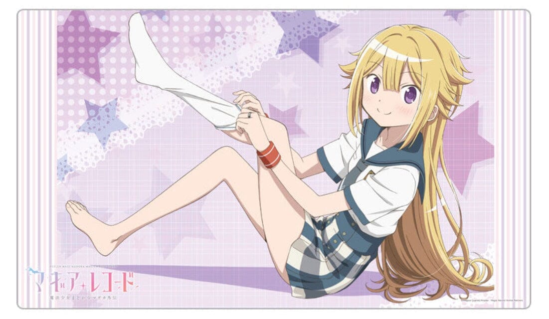 Magia Record Puella Magi Madoka Magica Side Story" Rubber Mat Variety Anime Goods Curtain Tamashii Mitsuki Felicia