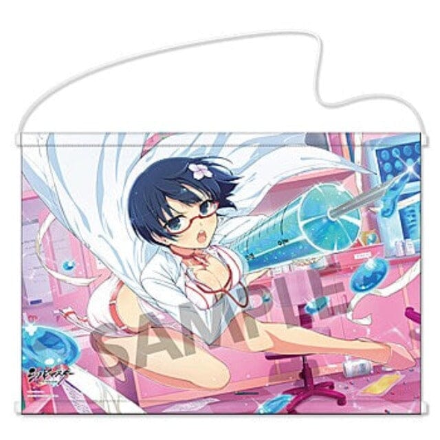 "Shinovi Master Senran Kagura New Link" B2 Tapestry Minori (Carnivals) Variety Anime Goods Hug Pillow・Interior Goods "Shinovi Master Senran Kagura New Link" B2 Tapestry Yozakura (White Doctor)