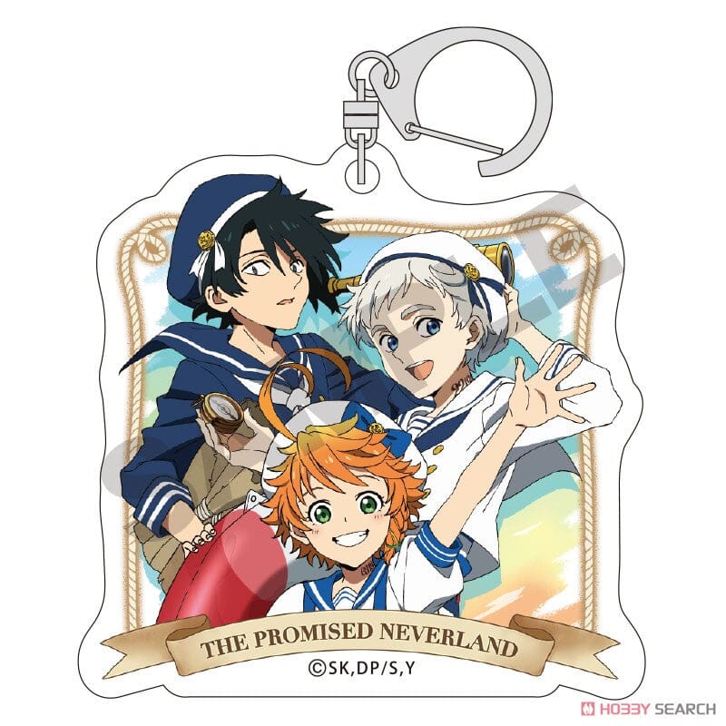 "The Promised Neverland" Acrylic Key Chain Variety Anime Goods Crux Group Marine