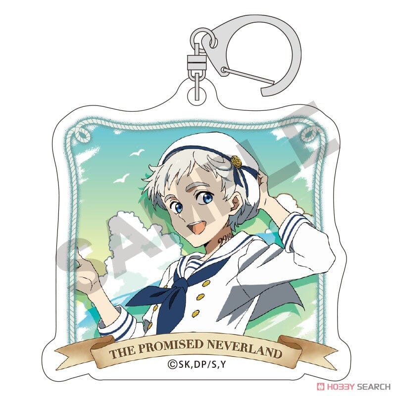 "The Promised Neverland" Acrylic Key Chain Variety Anime Goods Crux Norman Marine