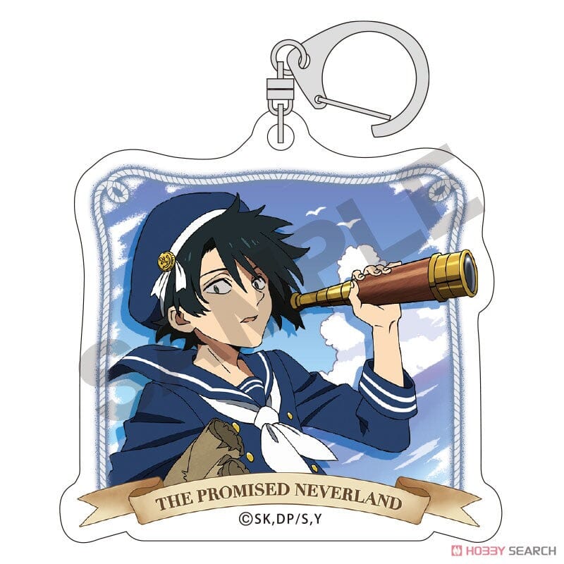 "The Promised Neverland" Acrylic Key Chain Variety Anime Goods Crux Ray Marine