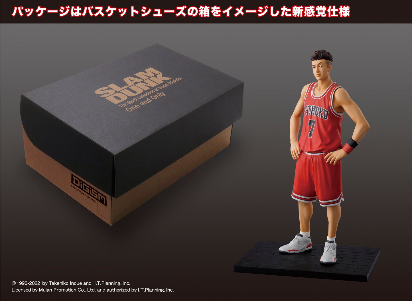 The Spirit Collection of Inoue Takehiko One and Only "Slam Dunk" Miyagi Ryota Scale Figure MIC