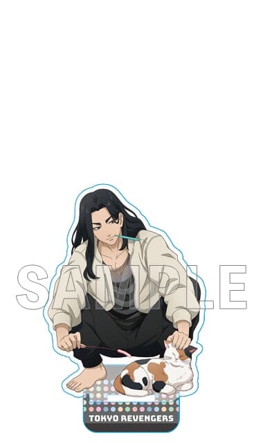 "Tokyo Revengers" Deka Acrylic Stand Peaceful Holiday Version Variety Anime Goods Y Line Baji Keisuke