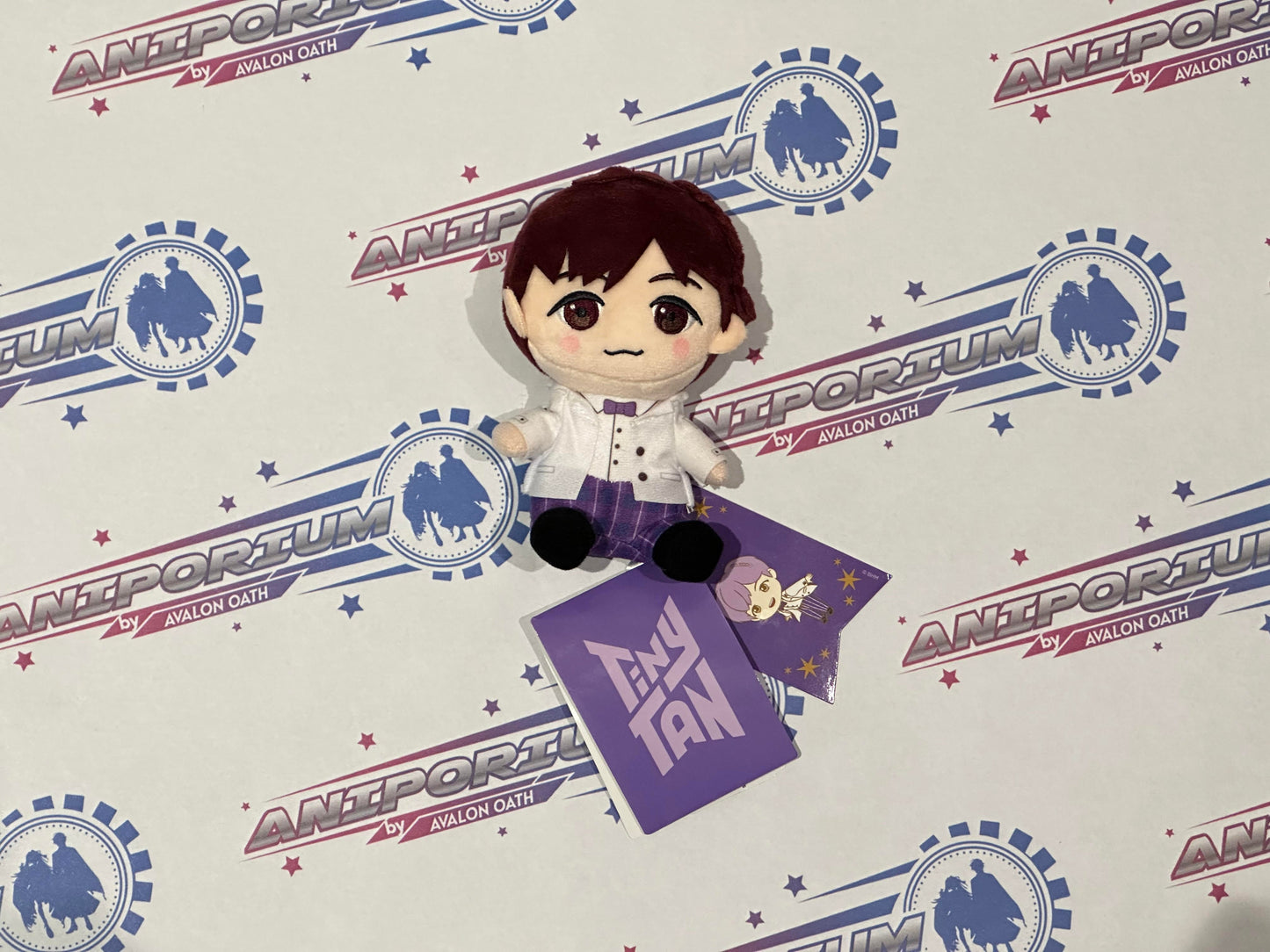 TinyTAN "Purple Holidays" MP Sit-Down Plush "Jimin & V & Jung Kook & Suga & RM & Jin & J Hope"