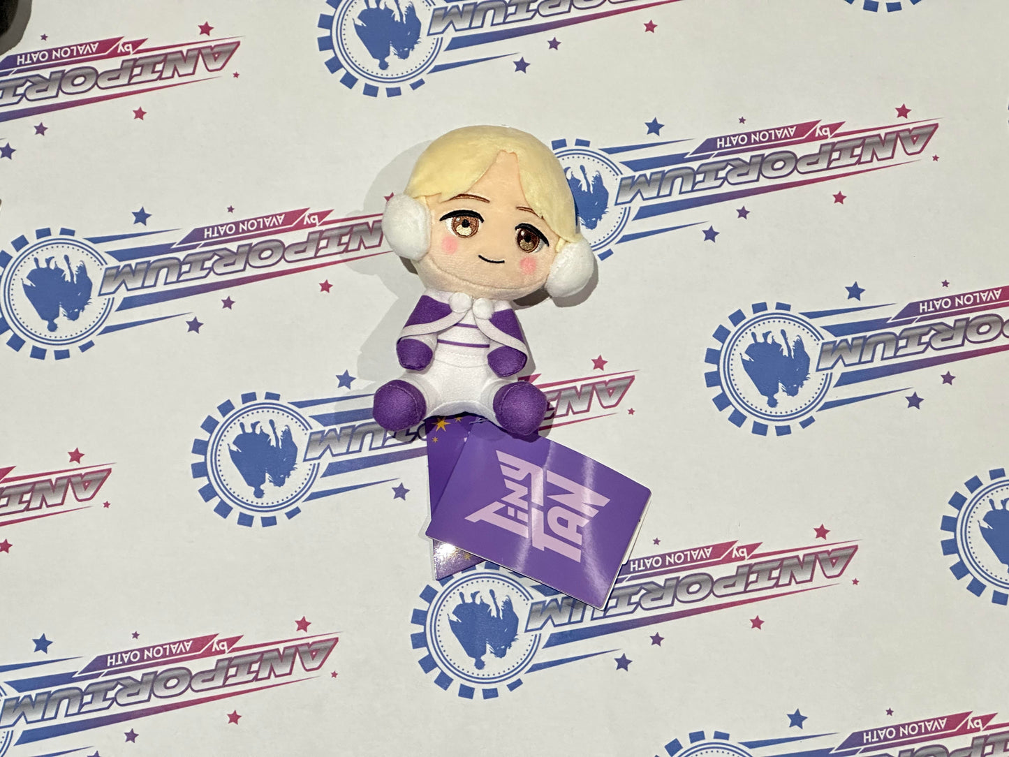 TinyTAN "Purple Holidays" MP Sit-Down Plush "Jimin & V & Jung Kook & Suga & RM & Jin & J Hope"