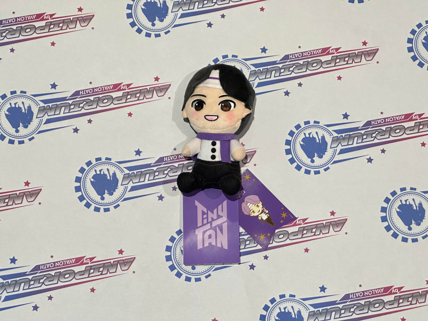 TinyTAN "Purple Holidays" MP Sit-Down Plush "Jimin & V & Jung Kook & Suga & RM & Jin & J Hope"