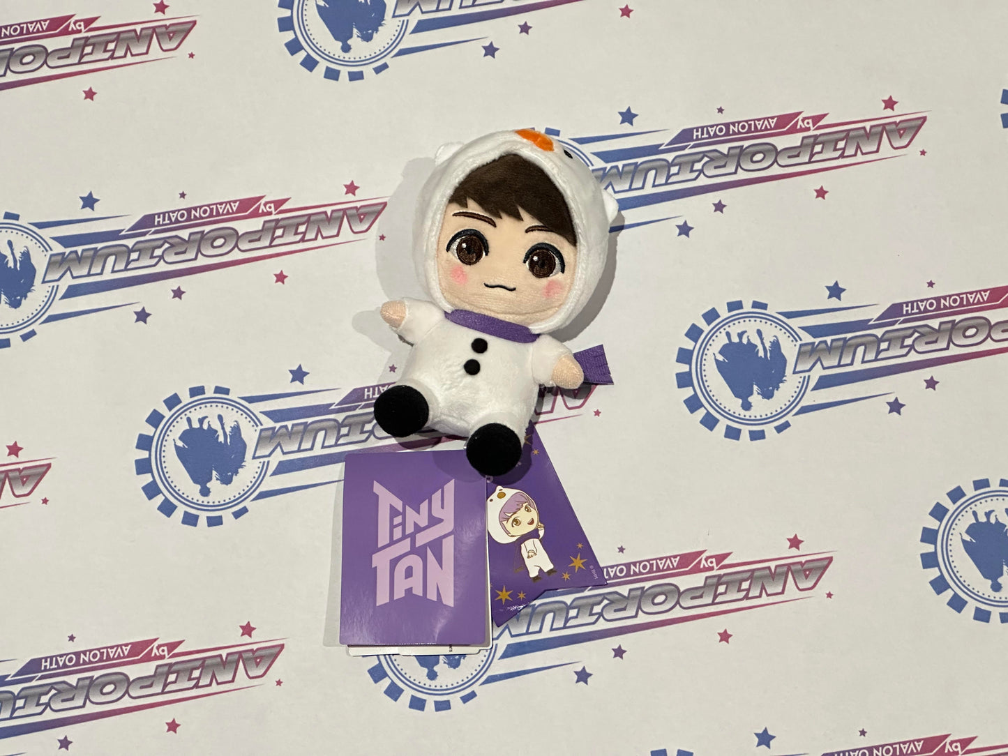 TinyTAN "Purple Holidays" MP Sit-Down Plush "Jimin & V & Jung Kook & Suga & RM & Jin & J Hope"