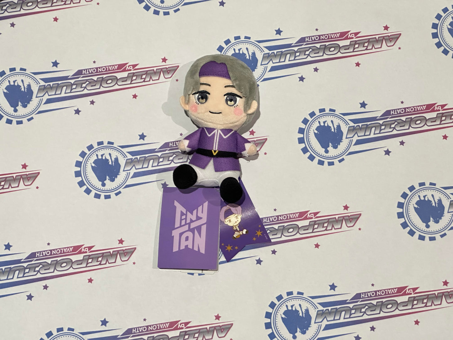TinyTAN "Purple Holidays" MP Sit-Down Plush "Jimin & V & Jung Kook & Suga & RM & Jin & J Hope"