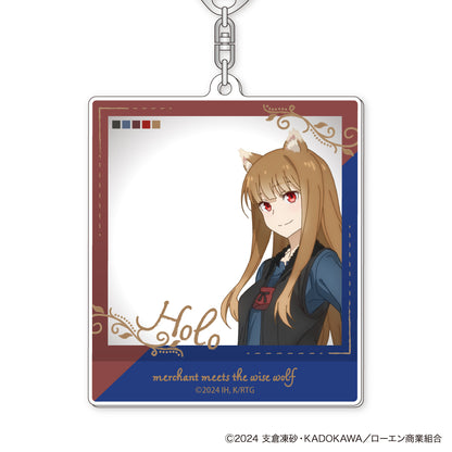 "Spice and Wolf" Acrylic Key Chain