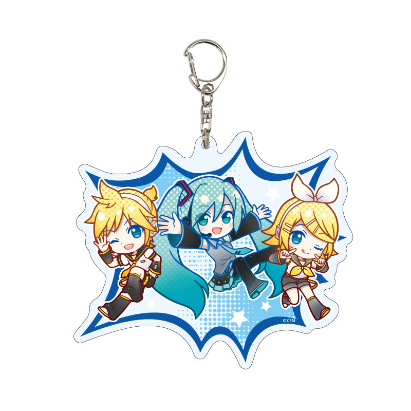 Deka Acrylic Key Chain Piapro Characters