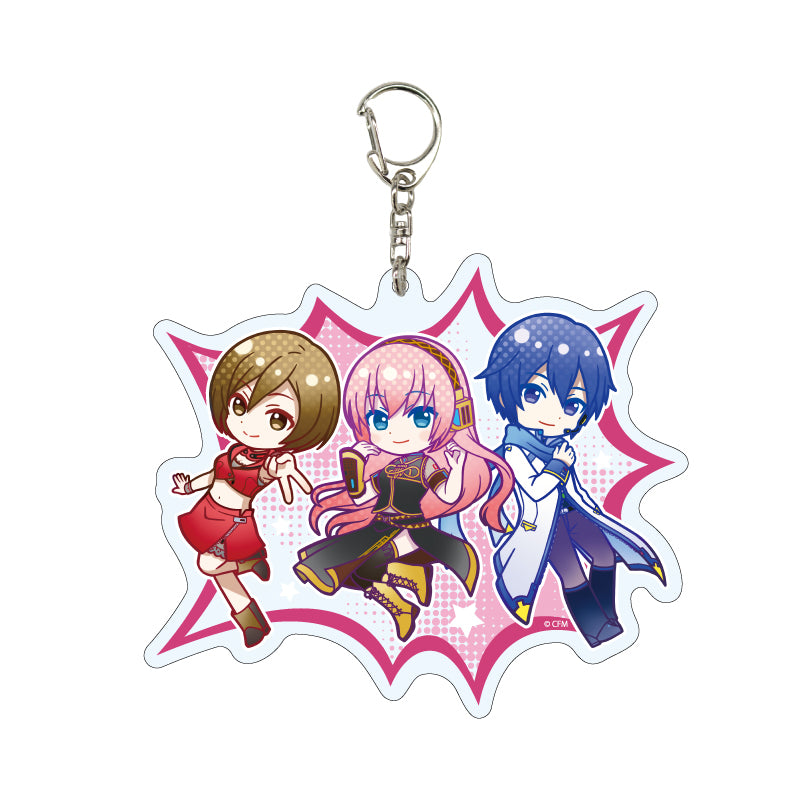 Deka Acrylic Key Chain Piapro Characters