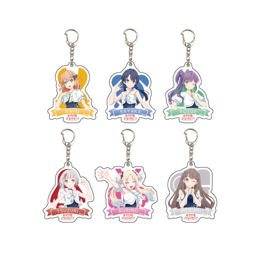 Acrylic Key Chain "Love Live! Hasu no Sora Jogakuin School Idol Club" 02 Official Illustration