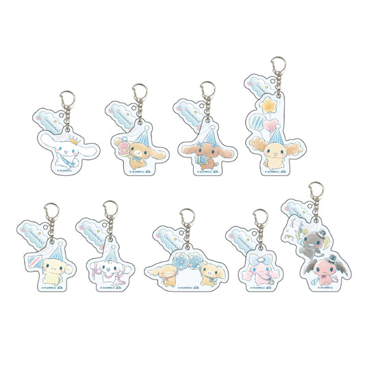 Acrylic Key Chain with Parts Cinnamoroll 01 Graff Art Illustration