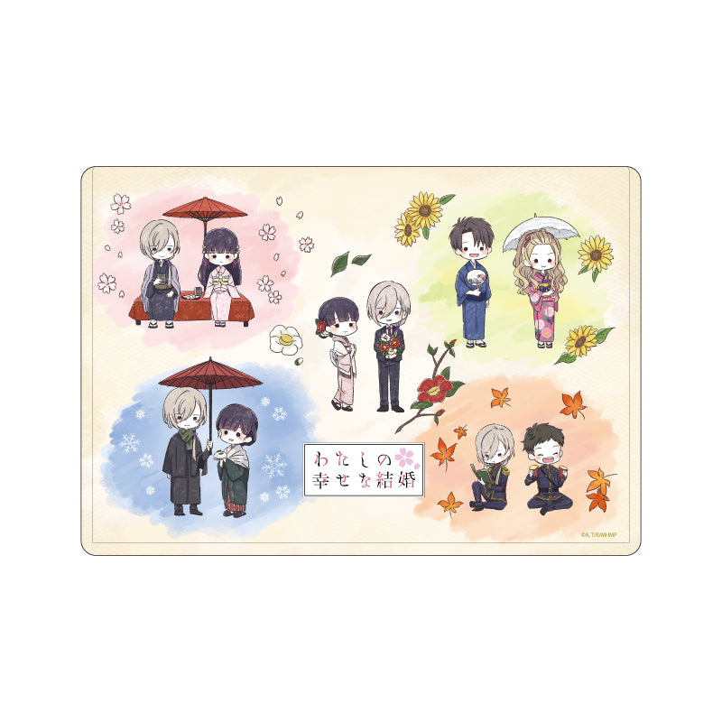 Chara Clear Case "My Happy Marriage" 01 Group Design (Graff Art Illustration)