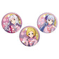 Can Badge 3 Set "The Idolmaster Million Live!" 02 Cherry Blossom Kimono Ver. (Original Illustration)