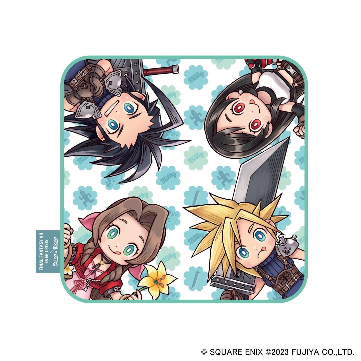 "Final Fantasy VII Ever Crisis" x Peko & Poko Handkerchief