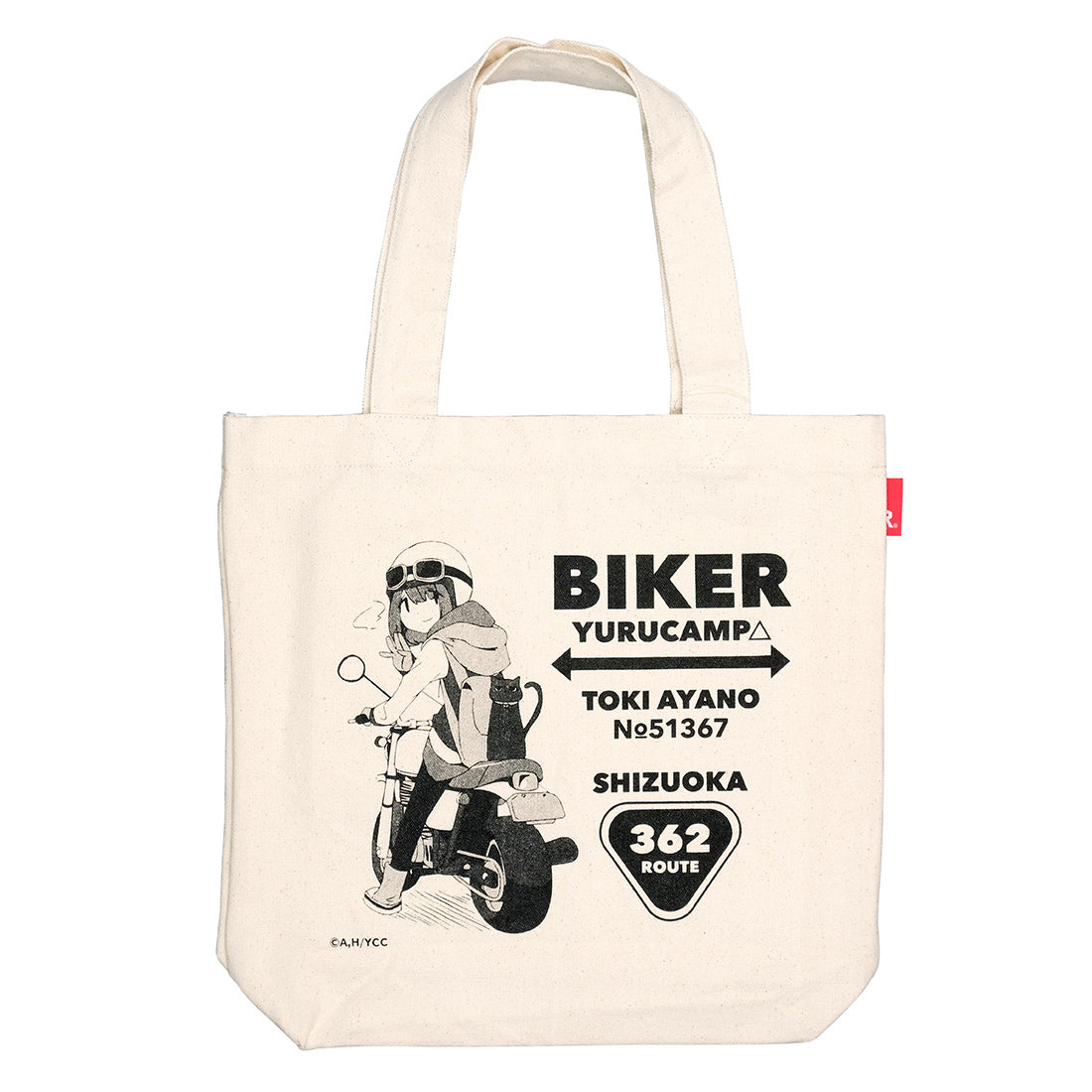 "Yurucamp" ROOTOTE BIKER Tote Bag Rin