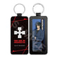 Fire Force" Leather Key Chain