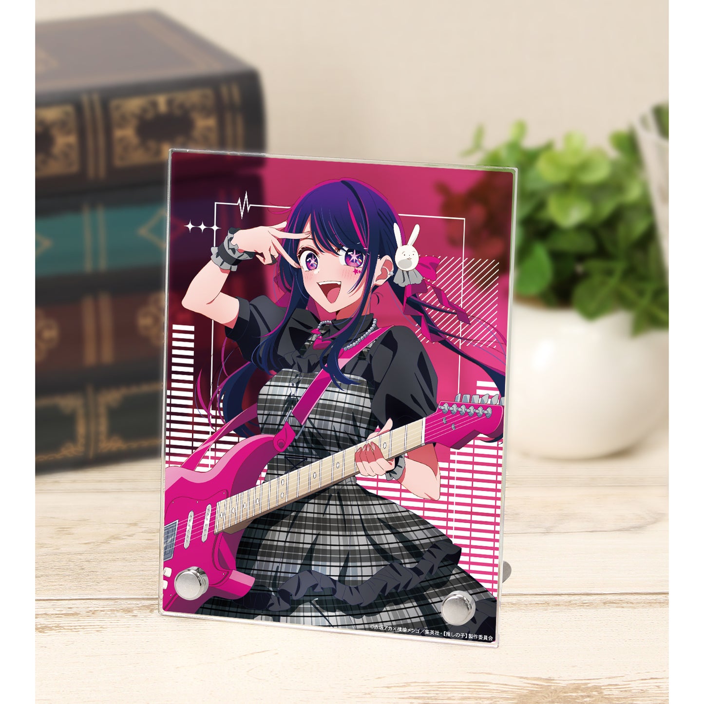 "Oshi no Ko" Original Illustration Ai Rock Band Ver. A6 Acrylic Panel