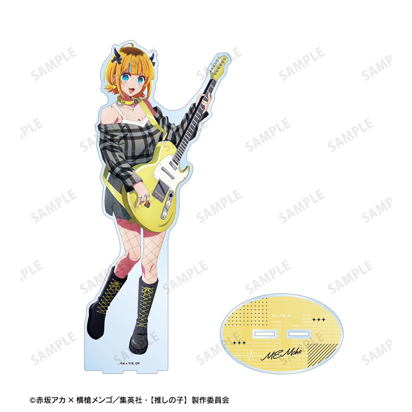 "Oshi no Ko" Original Illustration Rock Band Ver. Extra Large Acrylic Stand