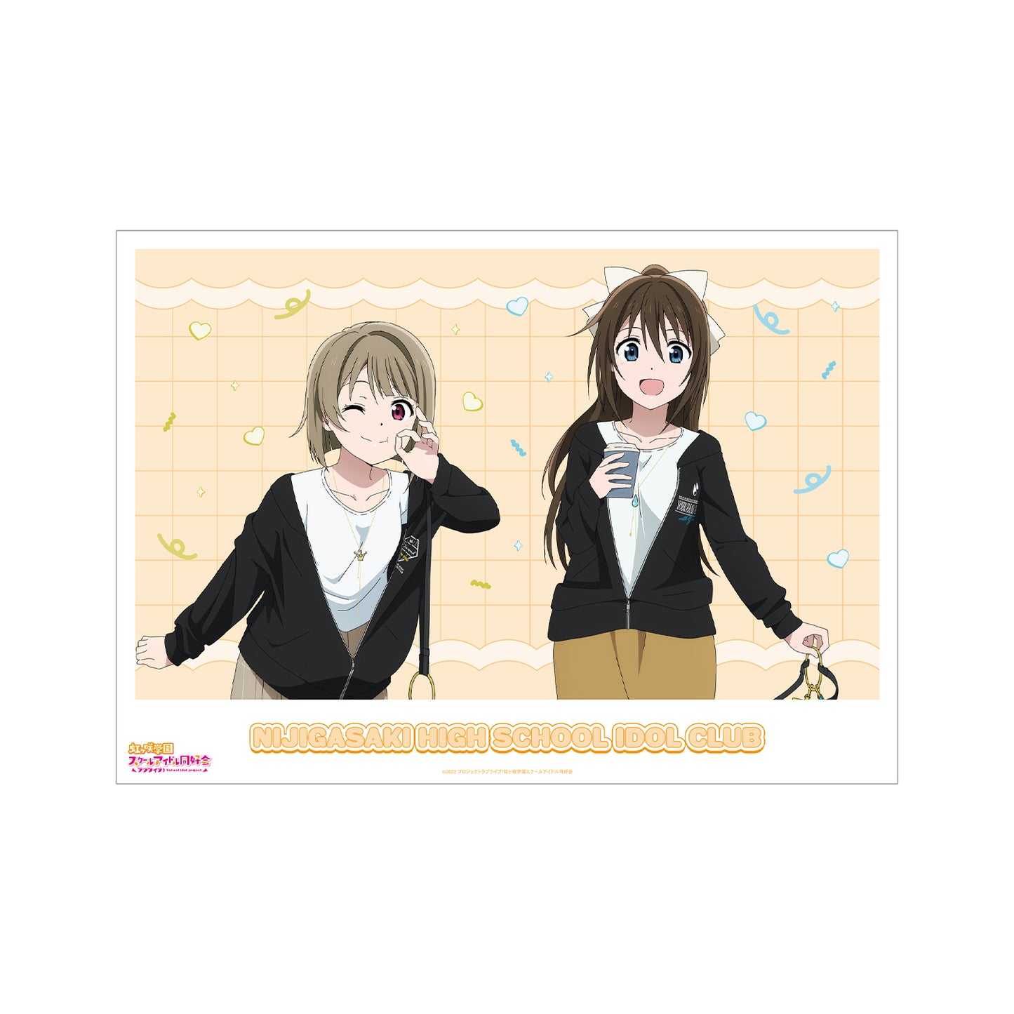 "Love Live! School Idol Club" Matching Coordinate Ver. A3 Matted Poster