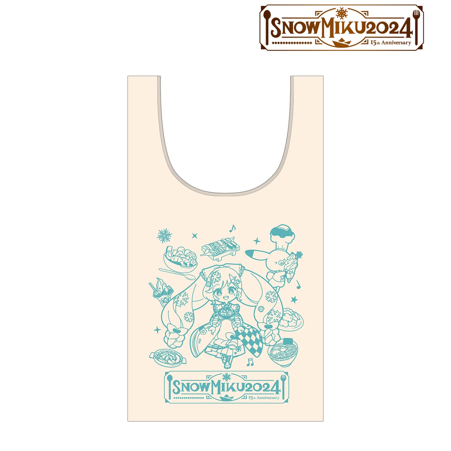 SNOW MIKU 2024 Snow Miku Art by Ituka Marche Bag