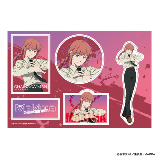 Chainsaw Man" Multi Sticker