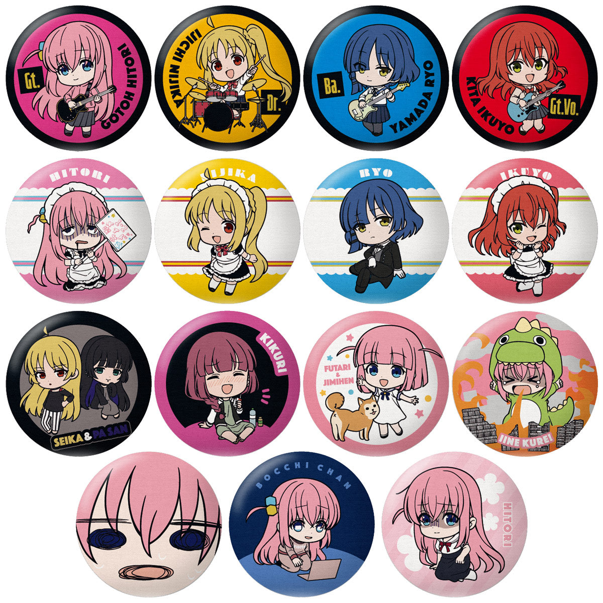 Can Badge Collection "Bocchi the Rock!"