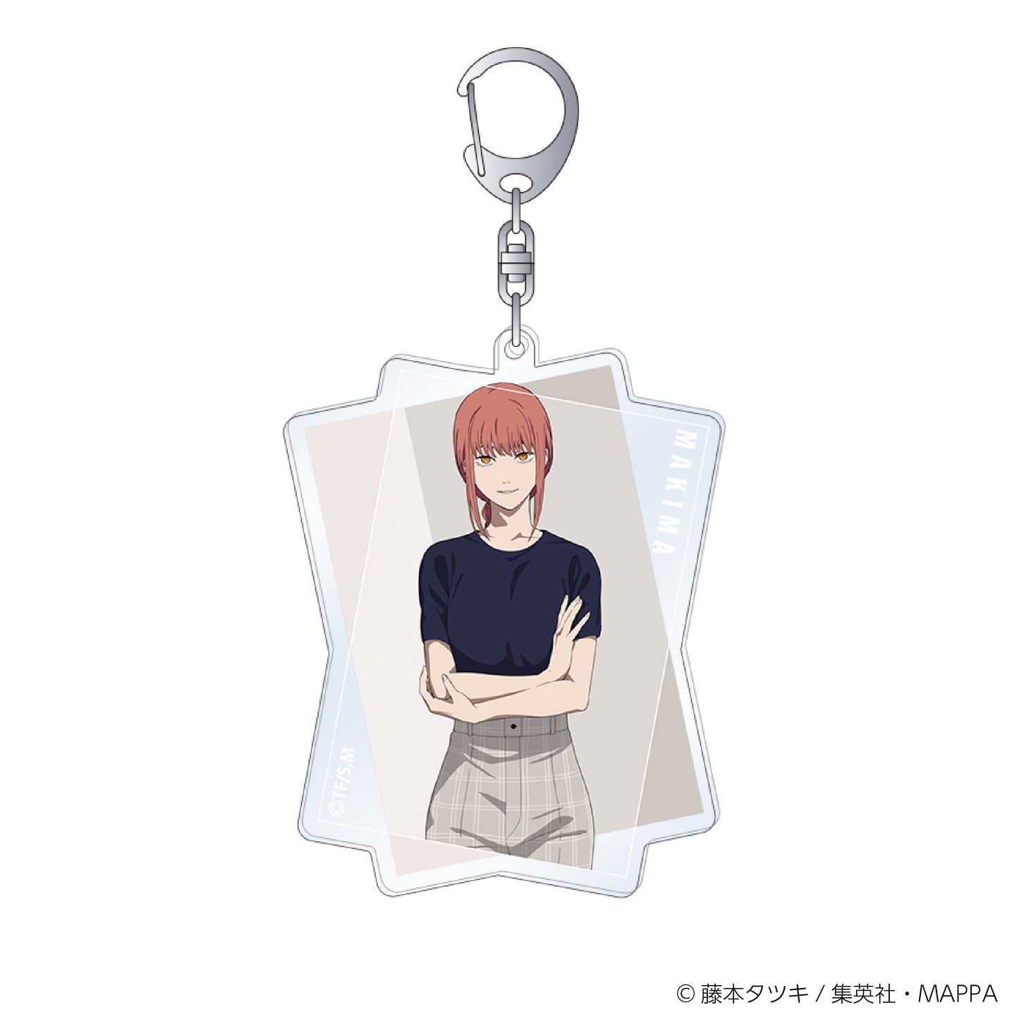 "Chainsaw Man" Acrylic Key Chain Casual Outfit Ver.