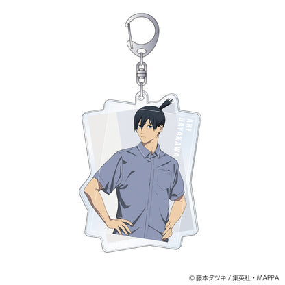 "Chainsaw Man" Acrylic Key Chain Casual Outfit Ver.