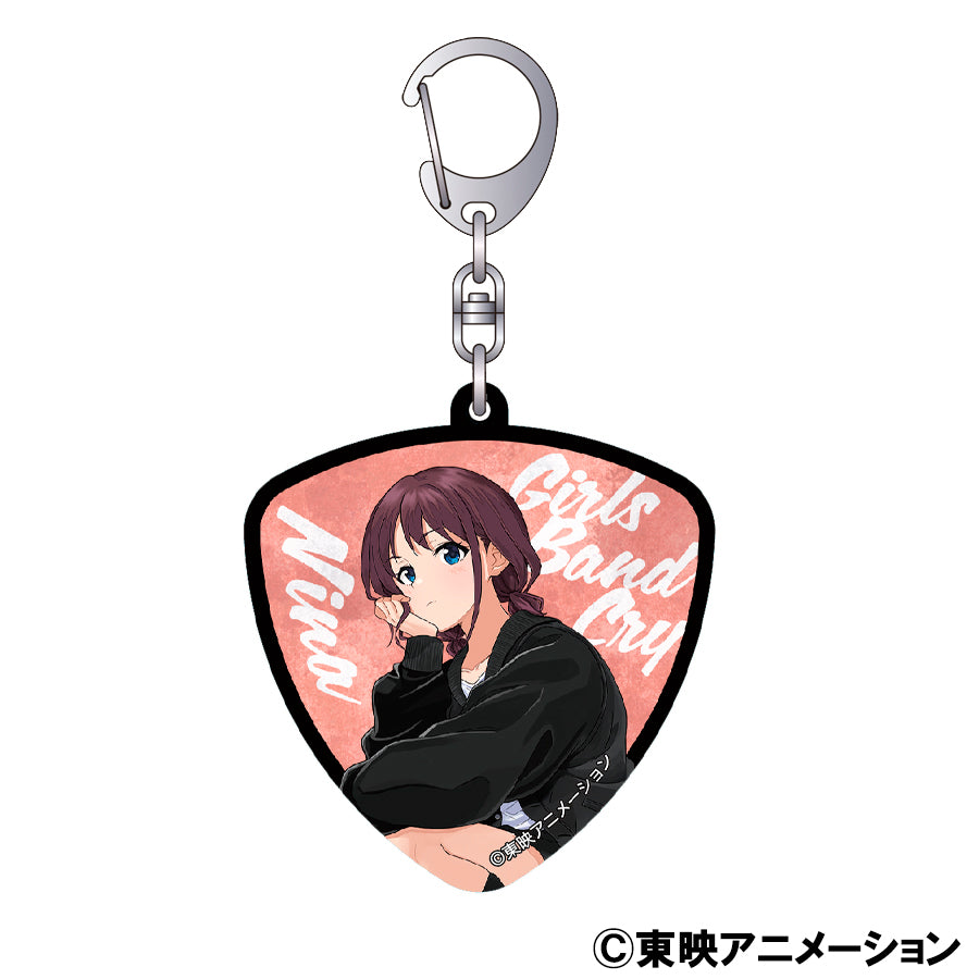 "Girls Band Cry" Pick Type Acrylic Key Chains