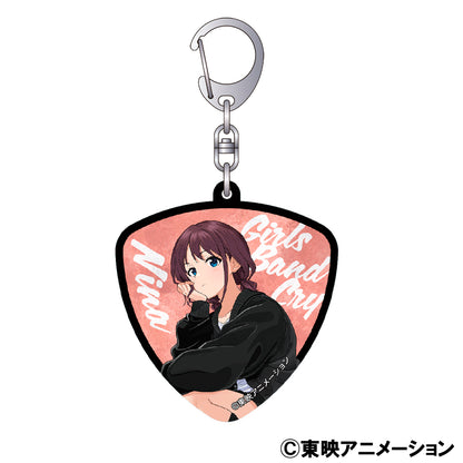 "Girls Band Cry" Pick Type Acrylic Key Chains