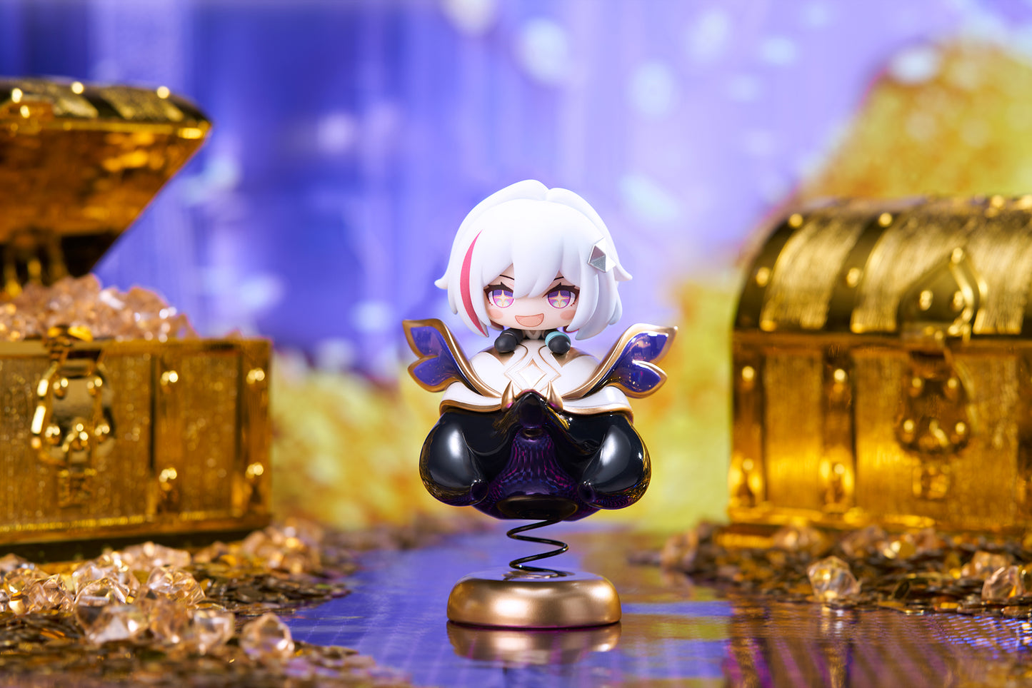 "Honkai: Star Rail" Topaz & Numby Chibi Chara Yurayura Stand