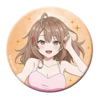 "Alya Sometimes Hides Her Feelings in Russian" Glitter Can Badges