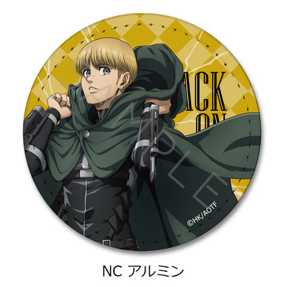 "Attack on Titan The Final Season" Vol. 10 Leather Badge (Round)