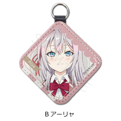 "Alya Sometimes Hides Her Feelings in Russian" Leather Charm (New!)