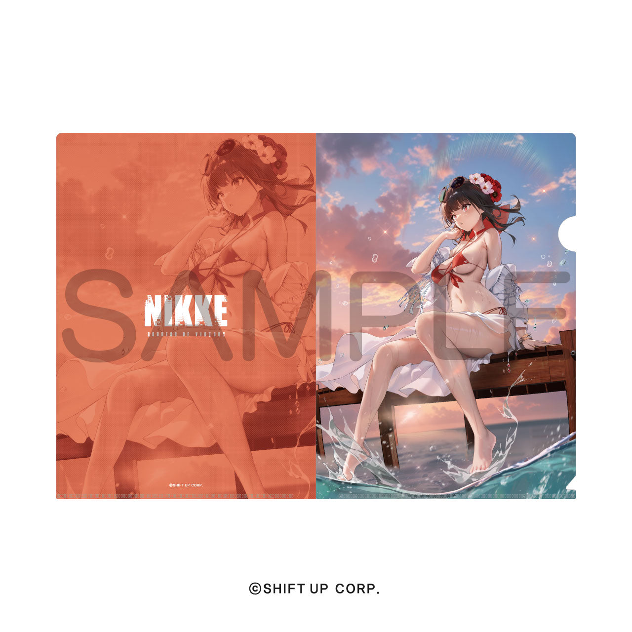 "Goddess of Victory: Nikke" Clear File Viper: Shine of Love(New!)