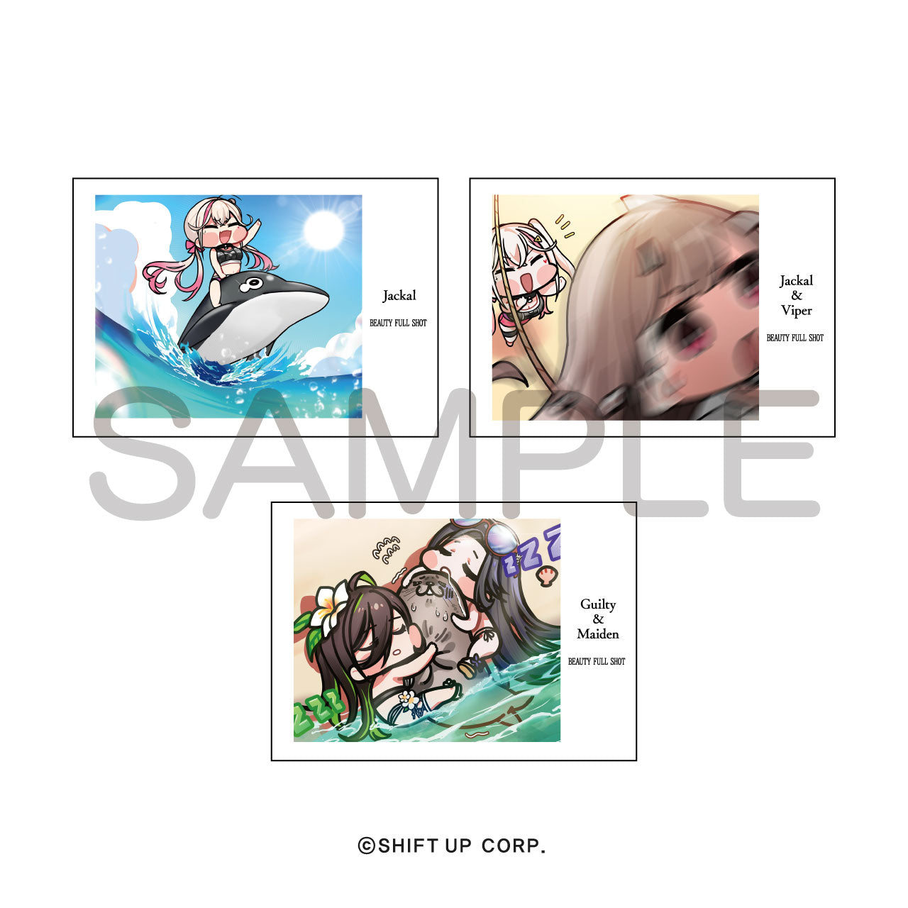 "Goddess of Victory: Nikke" Trading Photo Card BEAUTY FULL SHOT(New!)