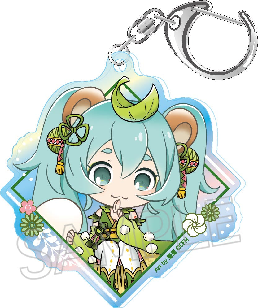 Hatsune Miku Hyakki Yakou Aurora Acrylic Key Chain