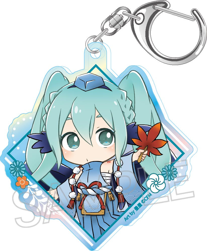 Hatsune Miku Hyakki Yakou Aurora Acrylic Key Chain