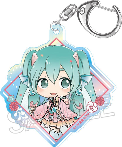 Hatsune Miku Hyakki Yakou Aurora Acrylic Key Chain