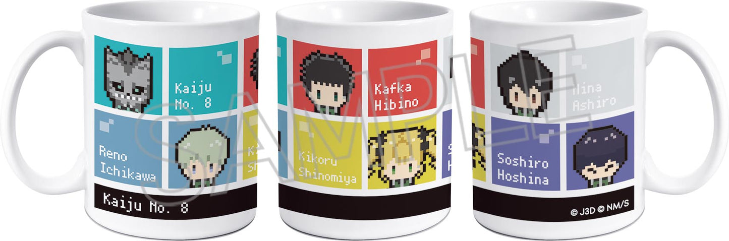 "Kaiju No. 8" Pixel Art Series Mug