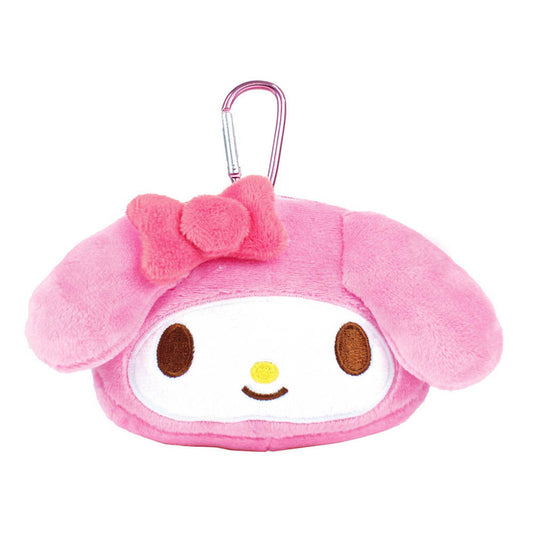 Sanrio Characters Plush Fastener Mascot with Carabiner