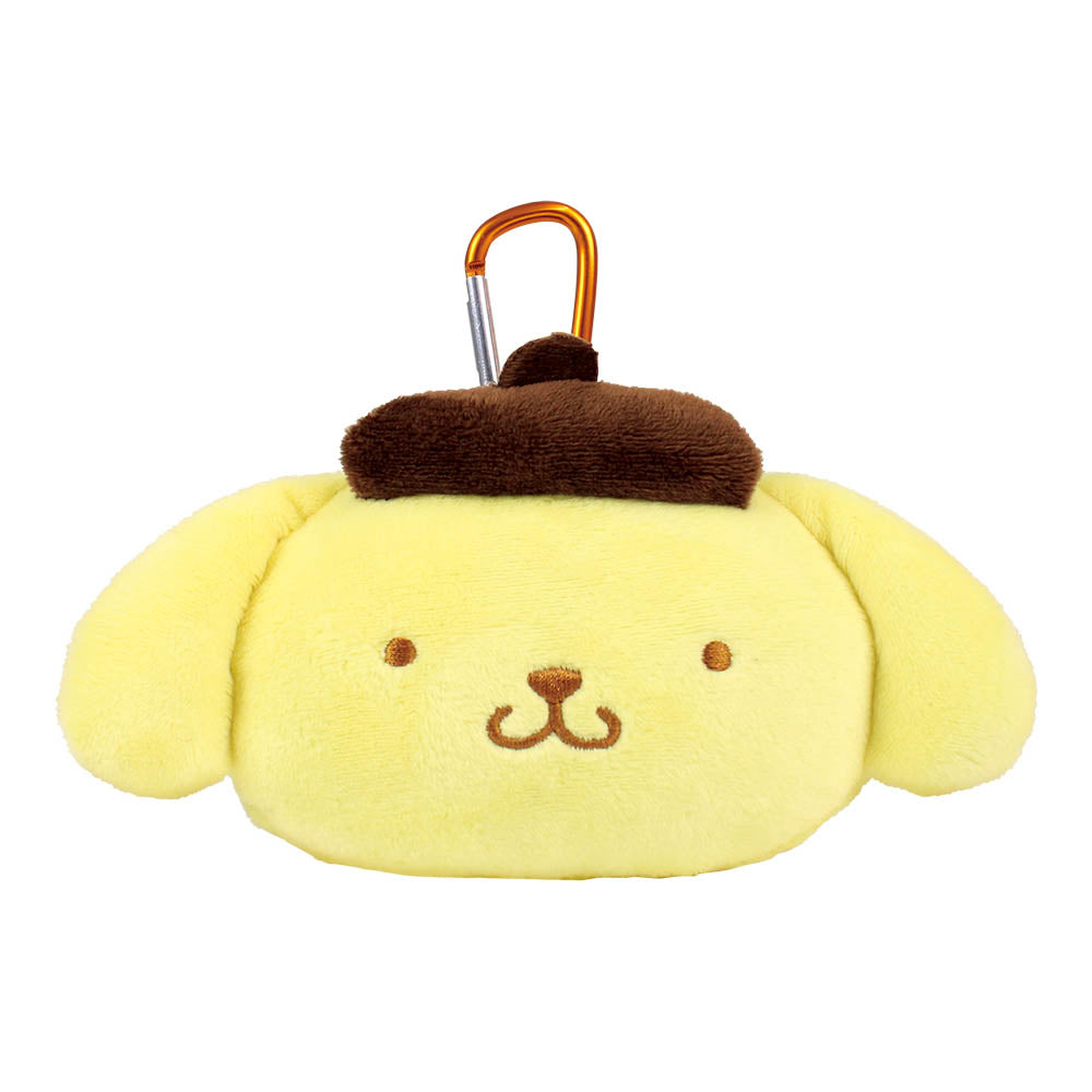 Sanrio Characters Plush Fastener Mascot with Carabiner