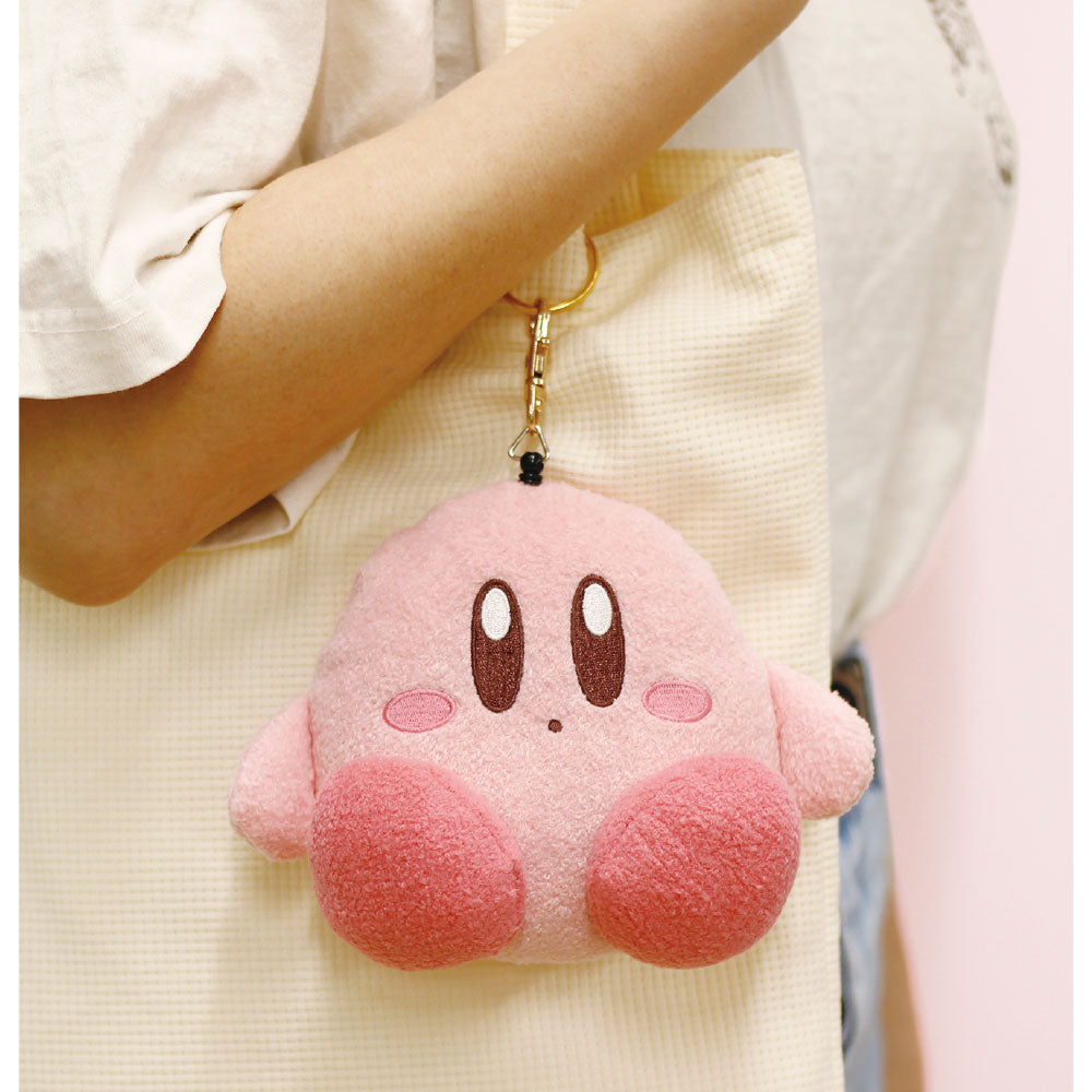 "Kirby's Dream Land" Pu Pi Pouch with Pass Case Kirby(New!)