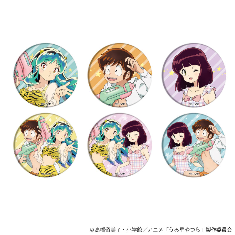 Can Badge "Urusei Yatsura" 02 Playing in The Water Ver. (Original Illustration)